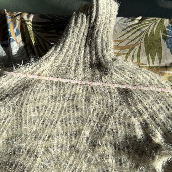 ❄️Keep Cozy!❄️ New Anthropologie Boho Wool Alpaca Eyelash Cozy Sweater Dress - Picture 13 of 13